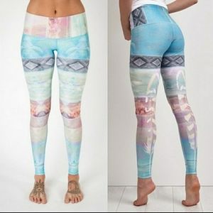 Teeki Tarot Magick Hot Feather Pants XS